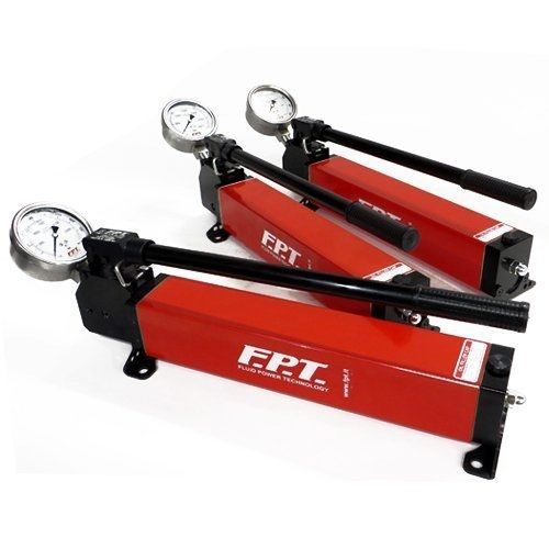 Hydraulische Kolbenpumpe - PMS-PDS  - FPT Fluid Power Technology - Hand / Aluminium / Zweigang