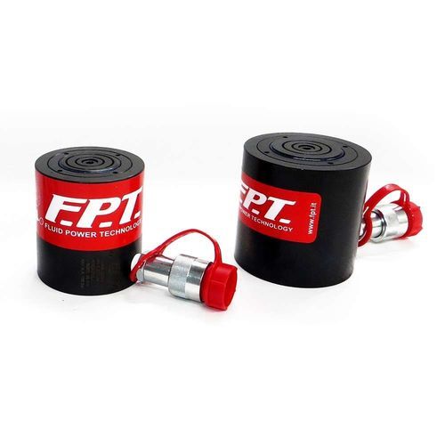 Kompakter Zylinder - CRM-C series - FPT Fluid Power Technology - hydraulisch / Kolben / mit Federrückstellung