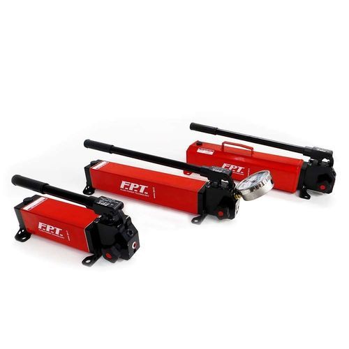 Hydraulische Kolbenpumpe - PDSA series - FPT Fluid Power Technology - Hand / Aluminium / für Industrieanwendungen