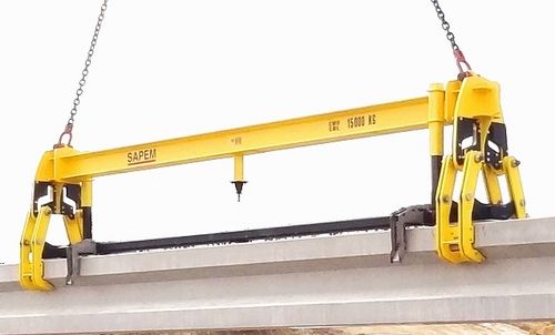 Einträger-Lasttraverse - CMU 15 T - SAPEM - für das Bauwesen / automatisch / gesichert