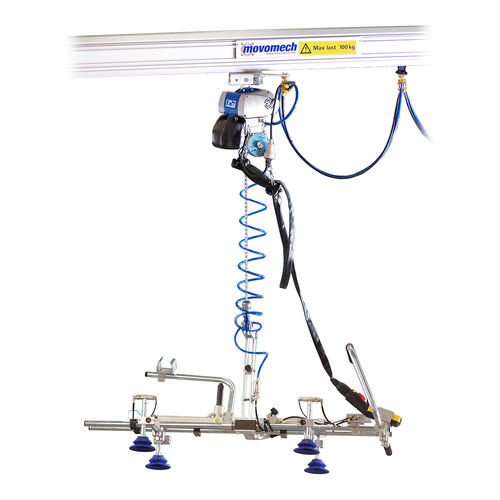 Manipulator für Glas - AGR - Movomech - pneumatisch / mit Saugnapf / Umschlag