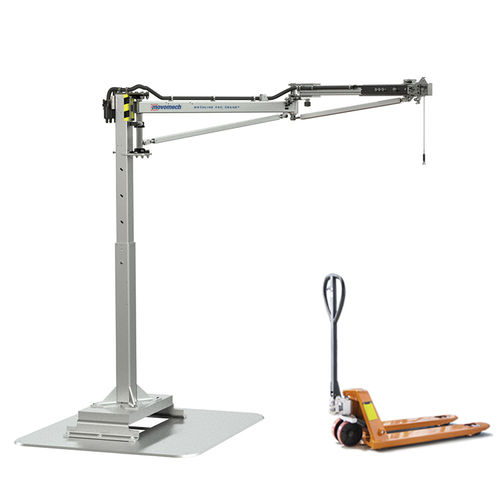 Säulenschwenkkran - Mechline Pro Crane™ - Movomech - für Hubanwendungen / mit Gelenk / höhenverstellbar