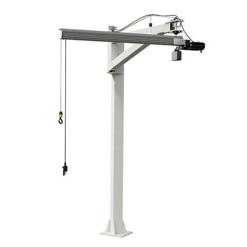 Säulenschwenkkran - Mechcrane™ VKL-H/VKA-H series - Movomech - für Hubanwendungen / mit Gelenk / Aluminium