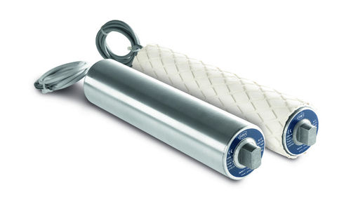 Einphasig/dreiphasig-Trommelmotor - RAM 84-T1 - Nuova Omec - LanRul - Asynchron / für leichte Anwendungen / Edelstahl