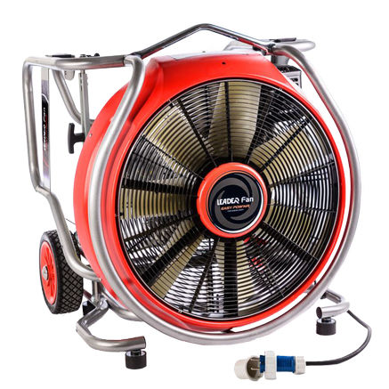 Bodenstehender Ventilator - ESV280 - LEADER - helicoidal / Luftumwälz / Industrie