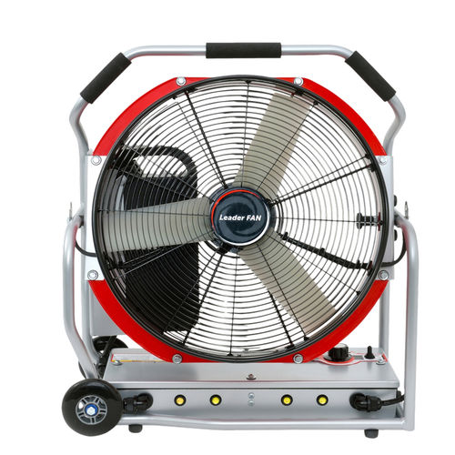 Bodenstehender Ventilator - E-FAN 18'' - LEADER - tragbar / helicoidal / Luftumwälz