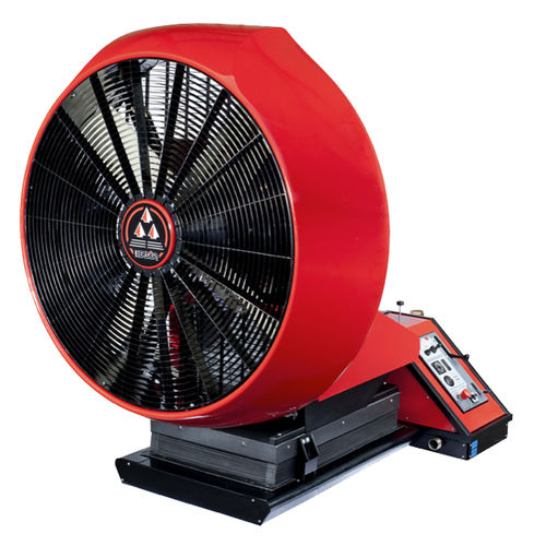 Bodenstehender Ventilator - EASY 4000 ON SKID - LEADER - mobil / helicoidal / Kühlung