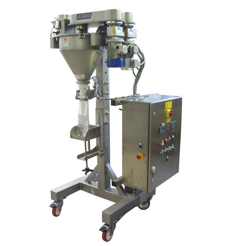 Halbautomatische Füllmaschine - GIMAT SRL - für Säcke / Dosen / für Pulver
