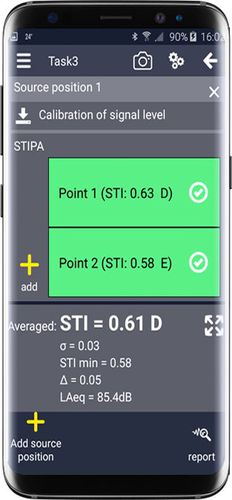 Messsoftware - STIPA - SVANTEK Sp. z o.o. - Bewertung / Audio