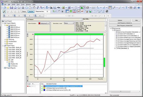 Management-Software - SvanPC++ BA - SVANTEK Sp. z o.o. - Mess / Berechnung / Audio