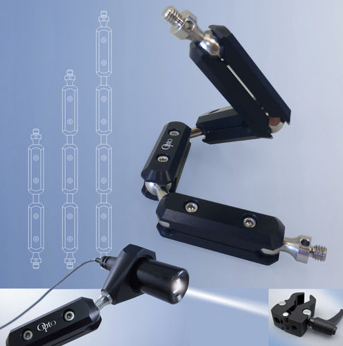 Mechanischer Manipulatorarm - 100-JC3-66 - OPTO - Spannsystem / für mechanische Bauteile / für Werkzeug
