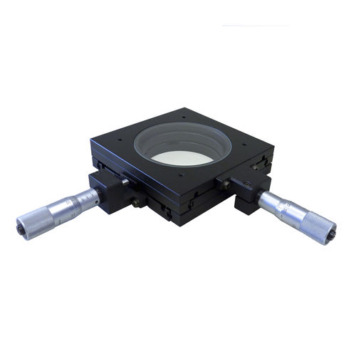 XY-Positioniertisch - 100-MS25-GAN - OPTO - manuell / 2-Achs / Mikrometer