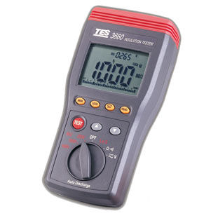 Isolationstester - TES-3660 - TES Electrical Electronic Corp. - Spannung / Durchgang / Isolierwiderstand