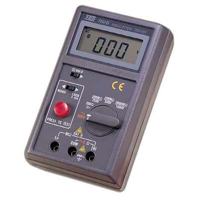 Isolationstester - TES-1600 - TES Electrical Electronic Corp. - Spannung / Durchgang / Isolierwiderstand