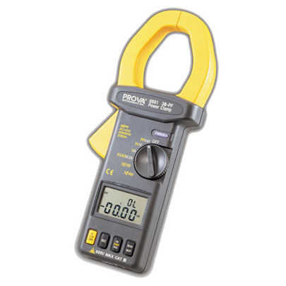 Digitale Strommesszange - PROVA-6601 - TES Electrical Electronic Corp. - tragbar / 600 V / 2000 A