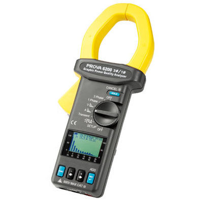 Stromnetz-Analysator - PROVA-6200 - TES Electrical Electronic Corp. - Netzqualität / Oberschwingung / tragbar