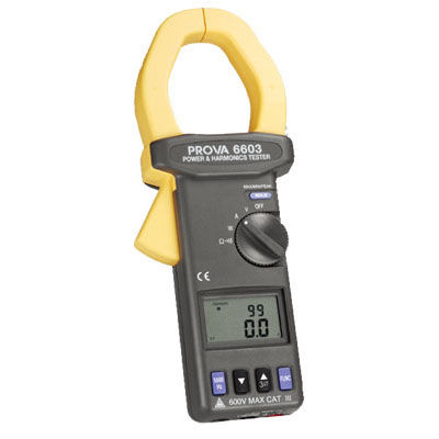 Digitale Strommesszange - PROVA-6605 - TES Electrical Electronic Corp. - tragbar / 600 V / cat III