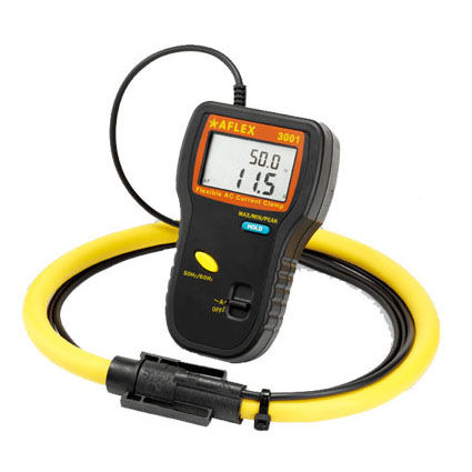 Digitale Strommesszange - AFLEX-3002 - TES Electrical Electronic Corp. - tragbar / 600 V / 3000 A