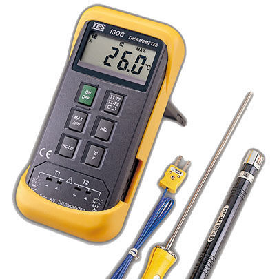 Thermoelement-Thermometer - TES-1306 - TES Electrical Electronic Corp. - digital / °C / °F