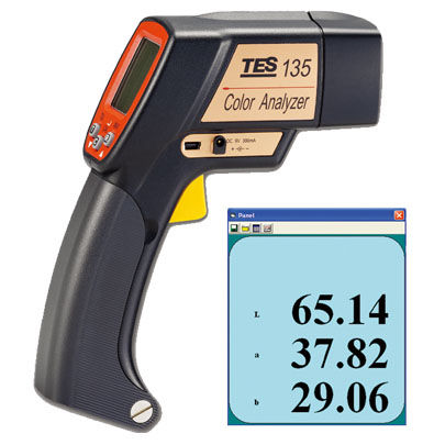 Tragbarer Kolorimeter - TES-135A - TES Electrical Electronic Corp. - für die Farbanalyse