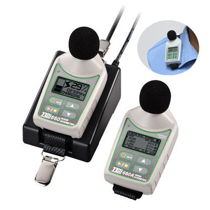 Schalldosimeter - TES-66 series - TES Electrical Electronic Corp. - Batterie / persönlich / digital