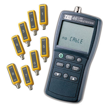 Kabeltester - TES-46 - TES Electrical Electronic Corp. - für Hardware / tragbar / digital