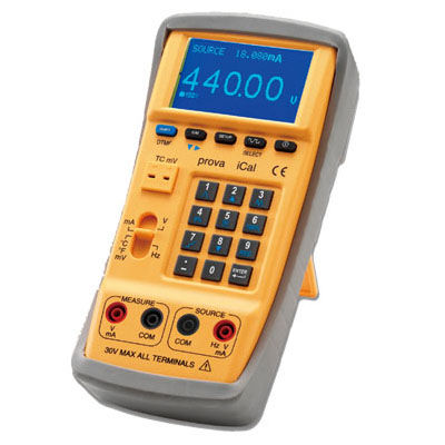 Multifunktionskalibrator - PROVA iCal - TES Electrical Electronic Corp. - Temperatur / Spannung / Strom