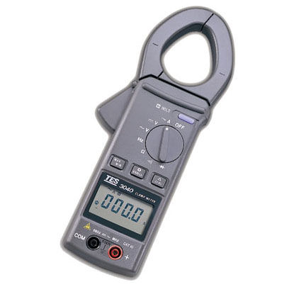Strommesszange mit Bargraphanzeige - TES-3040H - TES Electrical Electronic Corp. - tragbar / 600 V / 1000 A