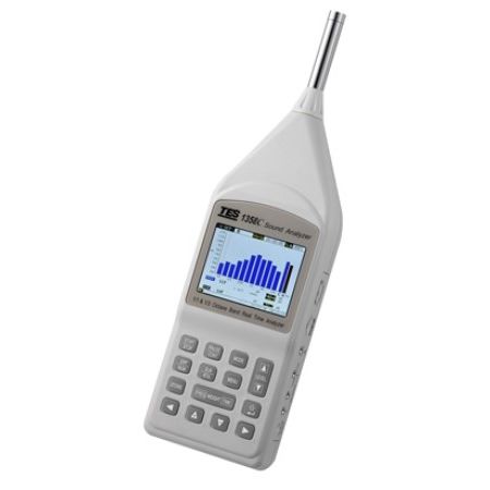 Analysator Schallpegelmesser - TES-1358C - TES Electrical Electronic Corp. - Klasse 2 / USB / Real-Time