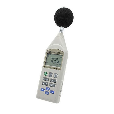 Integrierender Schallpegelmesser - TES-1353F - TES Electrical Electronic Corp. - Klasse 2 / mit Datenerfassung / USB