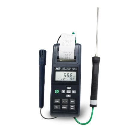 Hygrometer mit LCD-Display - TES-1362 - TES Electrical Electronic Corp. - Temperatur / Taupunkt / relative Luftfeuchtigkeit