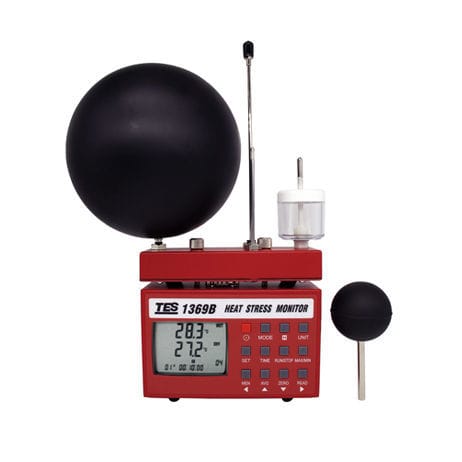 Luftgeschwindigkeitsmessgerät - TES-1369B - TES Electrical Electronic Corp. - Thermoanalyse / Luft / mit Datenlogger