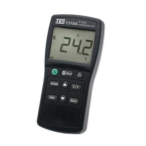 Thermoelement-Thermometer - TES-1319A - TES Electrical Electronic Corp. - digital / °C / °F