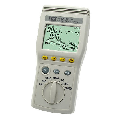 Batterie-Impedanz-Tester - TES-33S - TES Electrical Electronic Corp. - Spannung / Widerstand / Temperatur