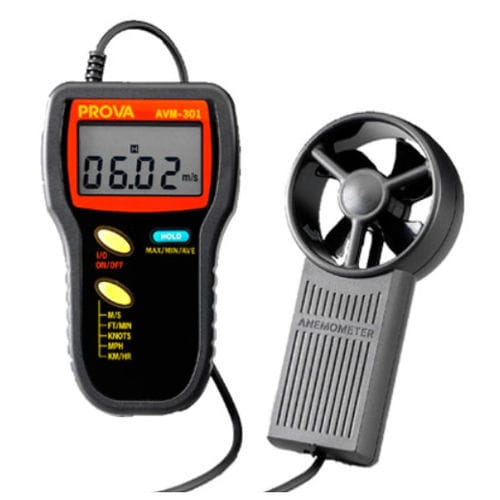 Flügelrad-Anemometer - AVM-30 series - TES Electrical Electronic Corp. - digital / tragbar / USB