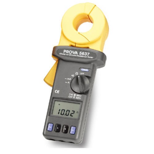 Erdungswiderstandstester - PROVA 5637 - TES Electrical Electronic Corp. - Massen / für Kabel / für Zufuhrsystem