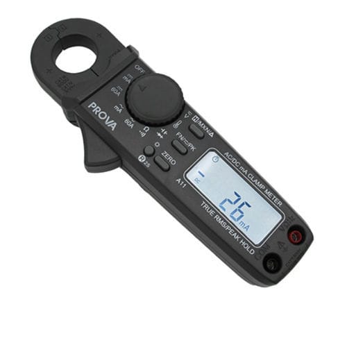 Digitale Strommesszange - PROVA - A11 - TES Electrical Electronic Corp. - tragbar / 600 V / 60 A