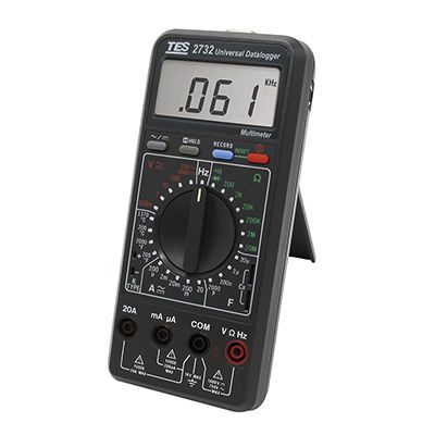 Digitales Multimeter - TES-2732 - TES Electrical Electronic Corp. - tragbar / 1000 V / 20 A