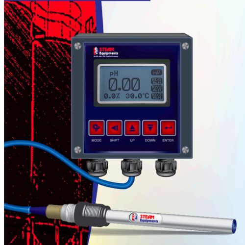 PH-Sensor / mit Digitalanzeige - UVCON-pH/ORP - Steam Equipments