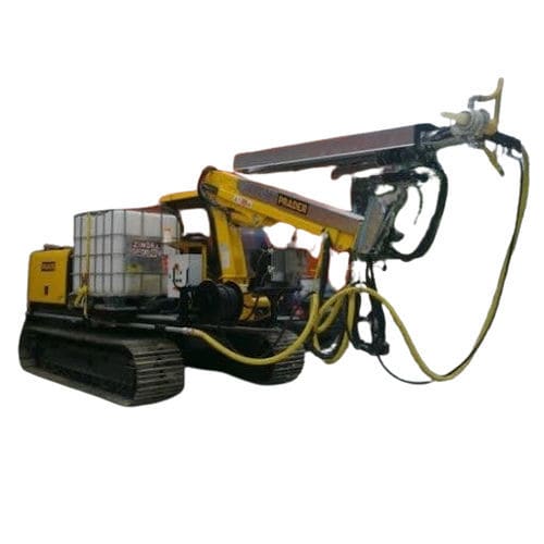 Betonspritzmaschine - OSM 9600 RAPIDO - Ocmer co s.r.l. - mit Gelenkarm