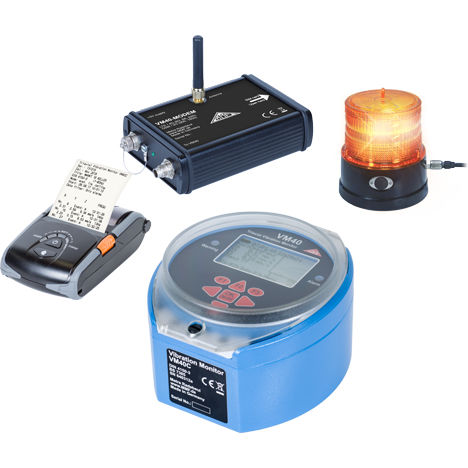 Frequenzmessgerät - VM40C - Metra Mess- und Frequenztechnik in Radebeul e.K. - Transmission / Schwingung / elektromechanisch