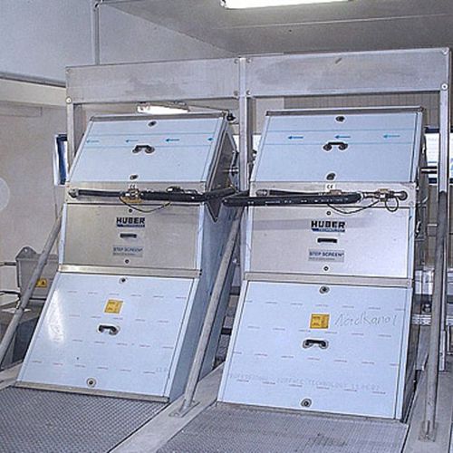 Stufenrechen - STEP SCREEN® SSF - Huber Technology - zur Abwasseraufbereitung / fein