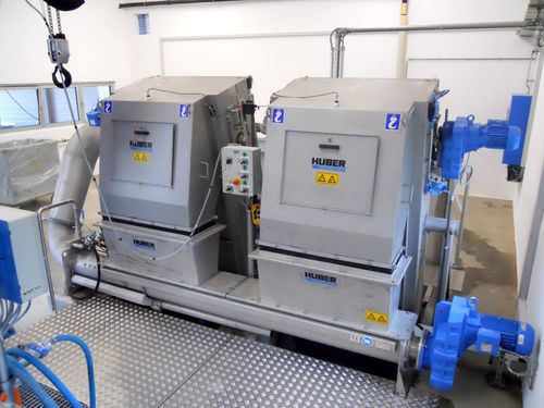 Entwässerungssiebmaschine - WAP® - Huber Technology - für Waschprozesse / Schnecken / für Flüssigkeiten