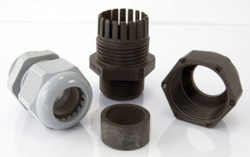 Polyamid-Kabelverschraubung - BSTP-M series - Moltec International - IP68 / gerade