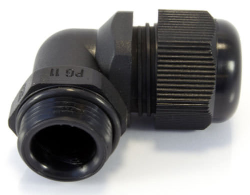 Polyamid-Kabelverschraubung - BWSP series - Moltec International - IP68 / Winkel