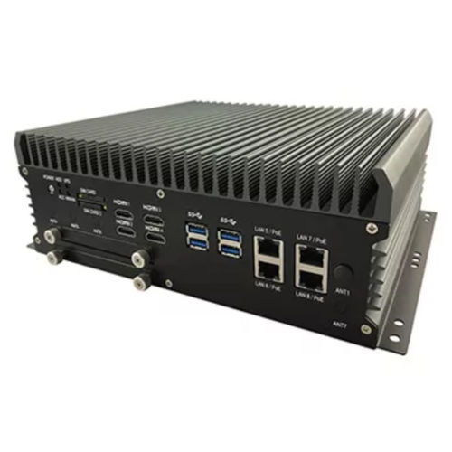 Box-PC - ABOX-5100 - SINTRON Technology - wandmontiert / für DIN-Schiene / mit VESA-Montage