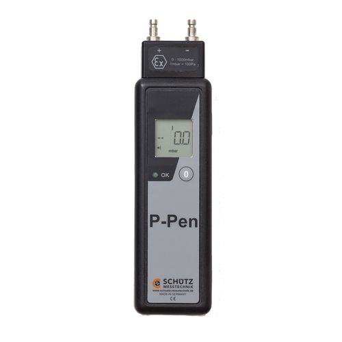 Manometer mit LCD-Display - P-Pen 1000 Ex - Schütz GmbH Messtechnik - elektronisch / ex-geschützt / IP54