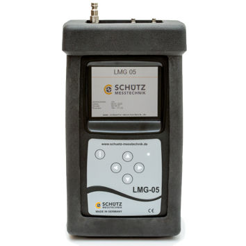 Gasleckdetektor - LMG 05 - Schütz GmbH Messtechnik - tragbar / mit integriertem Bildschirm / zur industriellen Anwendung