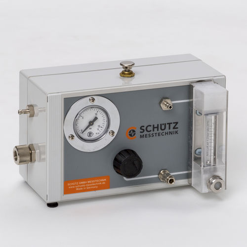 Durchflussempfindlichkeits-Prüfstand - PS 103 - Schütz GmbH Messtechnik - halbautomatisch / für Gasdetektor