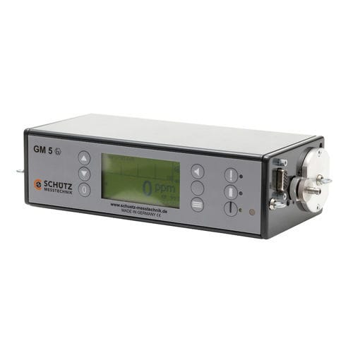 Gasdetektor - GM 5 (CH4) - Schütz GmbH Messtechnik - Methan / Propan / Kohlendioxid